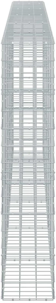 Gabionas su 3,5 mm viela ir 10x10 cm tinkleliu 550x30x150 cm