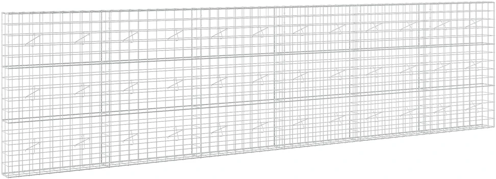 Gabionas su 3,5 mm viela ir 10x10 cm tinkleliu 600x20x150 cm