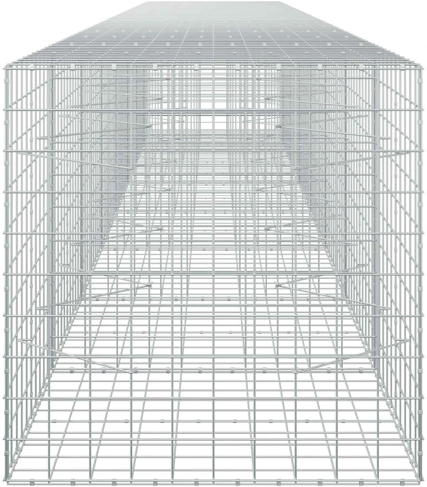 Gabionas su 3,5 mm viela ir 10x10 cm tinkleliu 750x100x100 cm