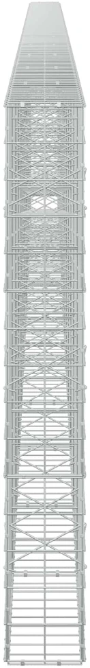 Gabionas su 3,5 mm viela ir 10x10 cm tinkleliu 1200x20x150 cm