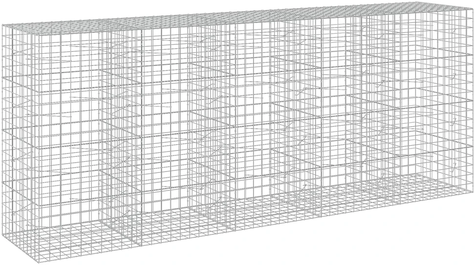 Gabionas su 3,5 mm viela ir 10x10 cm tinkleliu 500x100x200 cm