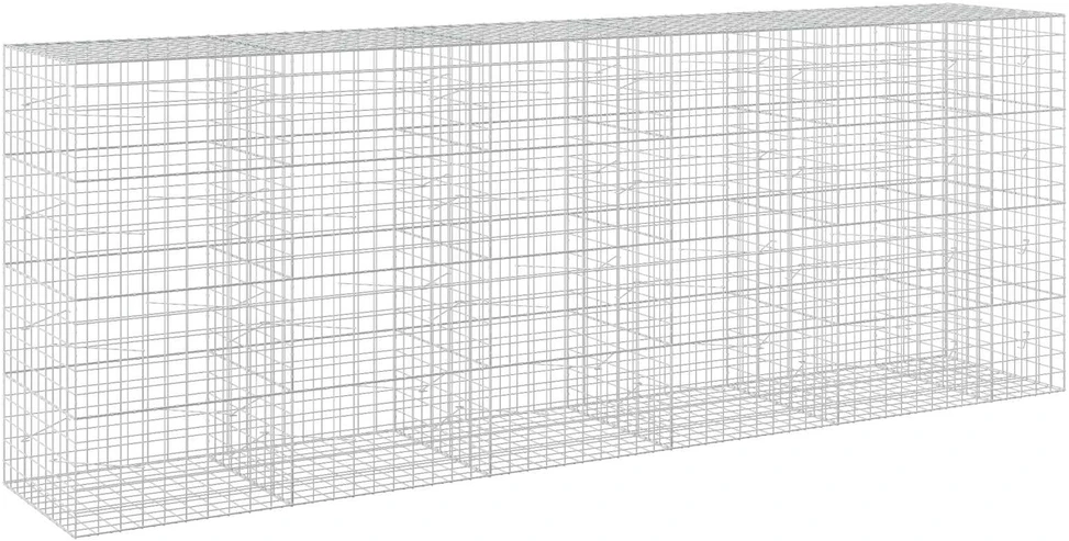 Gabionas su 3,5 mm viela ir 10x10 cm tinkleliu 550x100x200 cm