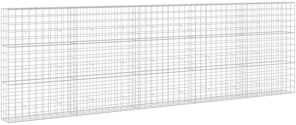 Gabionas su 3,5 mm viela ir 10x10 cm tinkleliu 500x30x150 cm