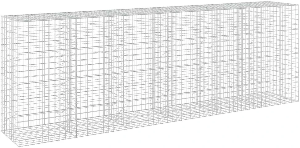 Gabionas su 3,5 mm viela ir 10x10 cm tinkleliu 600x100x200 cm
