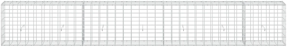 Gabionas su 3,5 mm viela ir 10x10 cm tinkleliu 350x30x50 cm