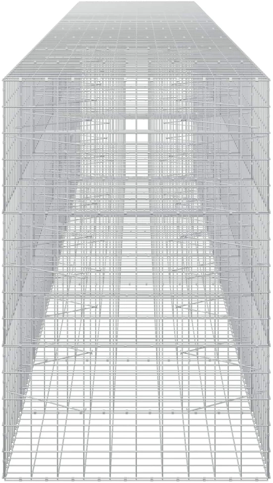 Gabionas su 3,5 mm viela ir 10x10 cm tinkleliu 900x100x150 cm