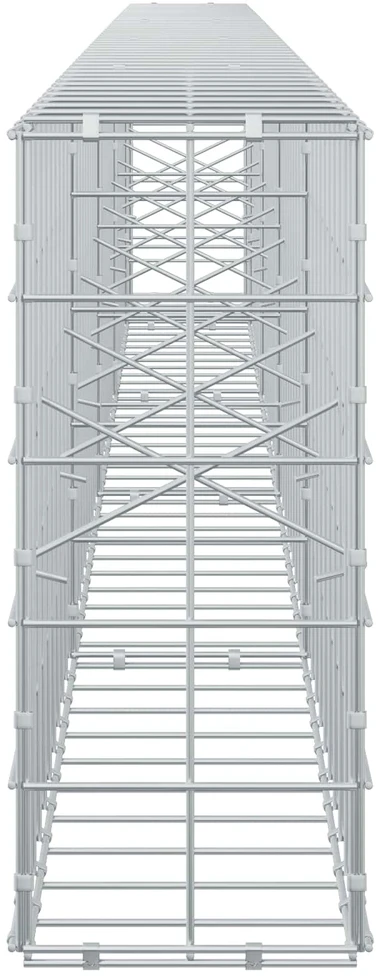 Gabionas su 3,5 mm viela ir 10x10 cm tinkleliu 450x20x50 cm