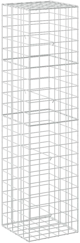 Gabionas su 3,5 mm viela ir 10x10 cm tinkleliu 50x50x200 cm