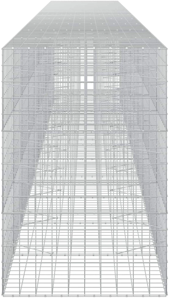 Gabionas su 3,5 mm viela ir 10x10 cm tinkleliu 1000x100x150 cm
