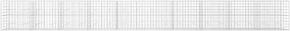 Gabionas su 3,5 mm viela ir 10x10 cm tinkleliu 1000x30x100 cm