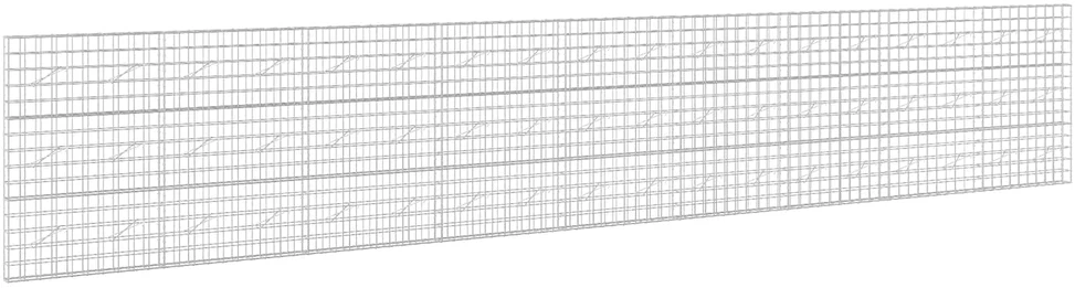 Gabionas su 3,5 mm viela ir 10x10 cm tinkleliu 900x10x150 cm