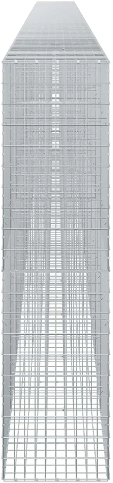 Gabionas su 3,5 mm viela ir 5x10 cm tinkleliu 1150x50x200 cm