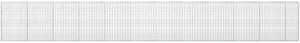 Gabionas su 3,5 mm viela ir 5x10 cm tinkleliu 1150x30x150 cm