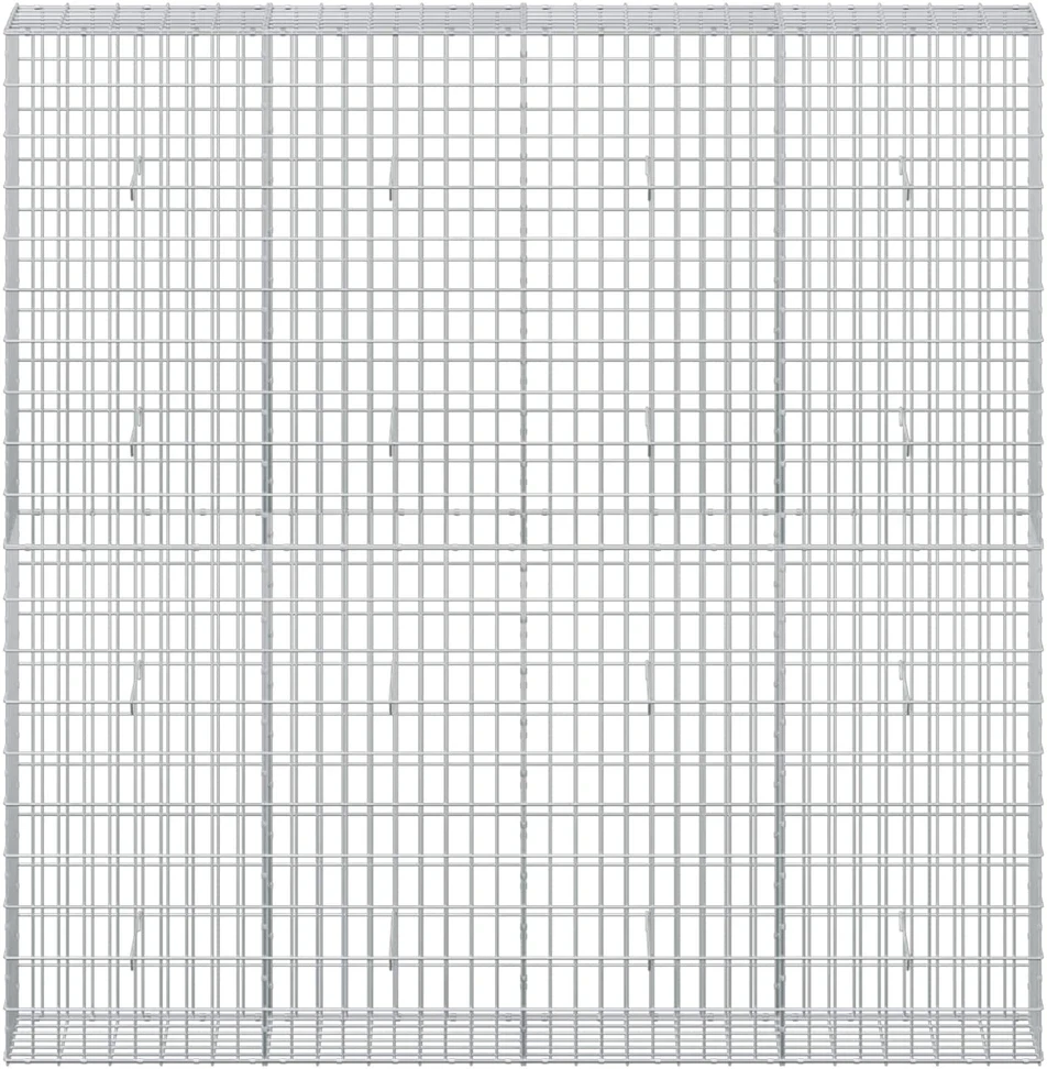 Gabionas su 3,5 mm viela ir 5x10 cm tinkleliu 200x30x200 cm