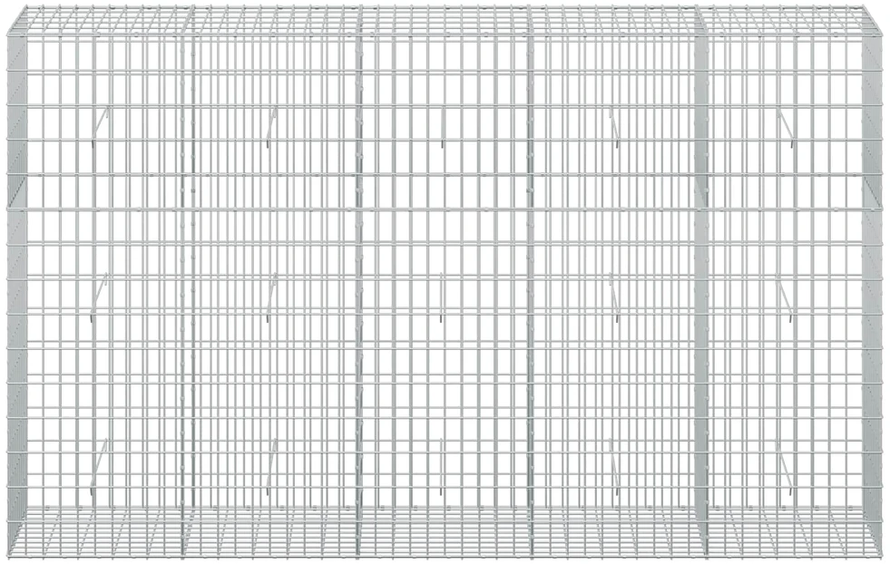 Gabionas su 3,5 mm viela ir 5x10 cm tinkleliu 250x50x150 cm