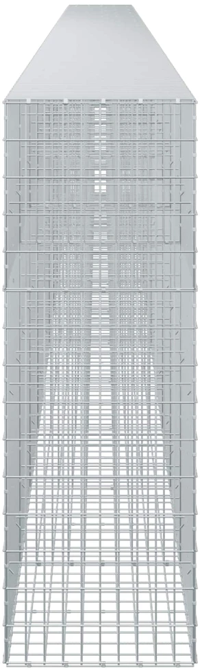 Gabionas su 3,5 mm viela ir 5x10 cm tinkleliu 1200x50x150 cm