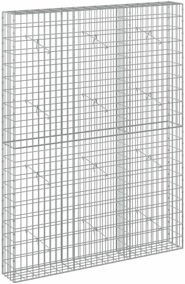 Gabionas su 3,5 mm viela ir 5x10 cm tinkleliu 150x20x200 cm