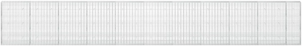 Gabionas su 3,5 mm viela ir 5x10 cm tinkleliu 1050x30x150 cm