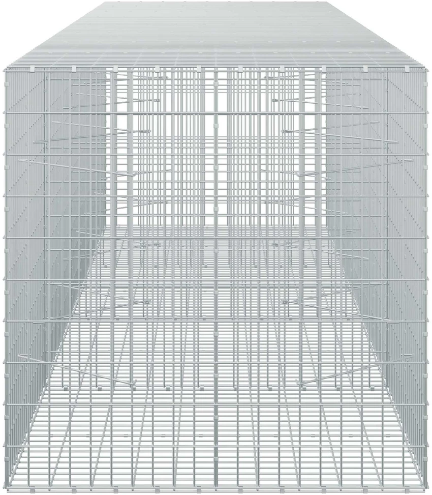 Gabionas su 3,5 mm viela ir 5x10 cm tinkleliu 400x100x100 cm