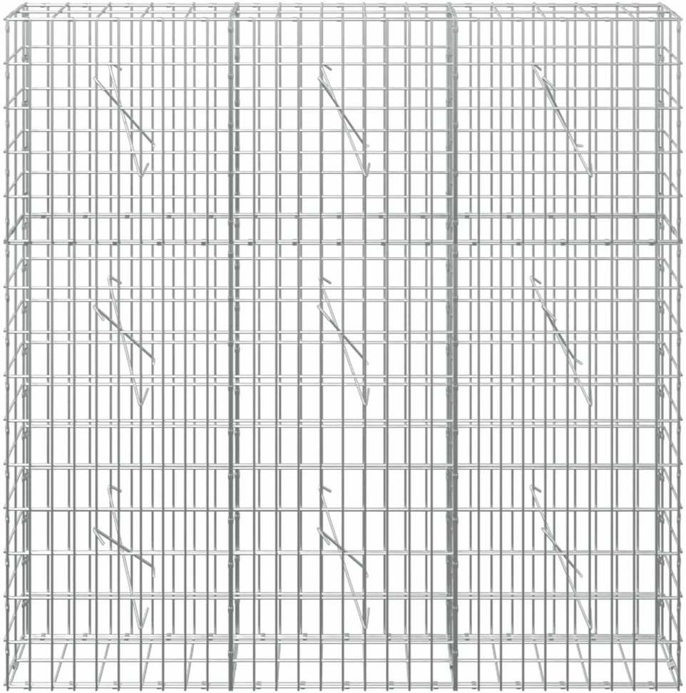 Gabionas su 3,5 mm viela ir 5x10 cm tinkleliu 150x10x150 cm