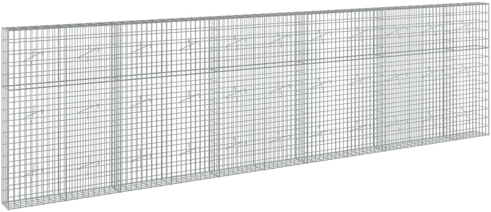 Gabionas su 3,5 mm viela ir 5x10 cm tinkleliu 550x20x150 cm