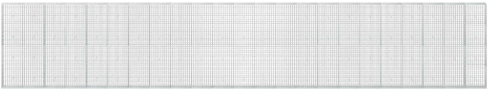 Gabionas su 3,5 mm viela ir 5x10 cm tinkleliu 1150x30x200 cm