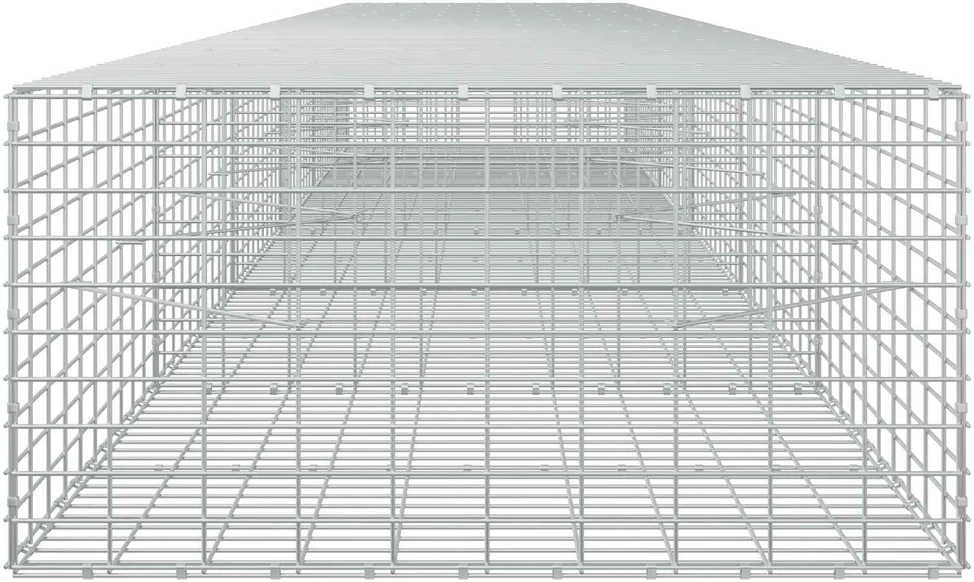 Gabionas su 3,5 mm viela ir 5x10 cm tinkleliu 550x100x50 cm