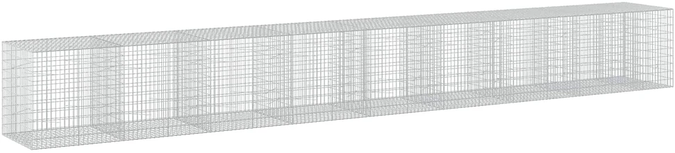 Gabionas su 3,5 mm viela ir 5x10 cm tinkleliu 850x100x100 cm