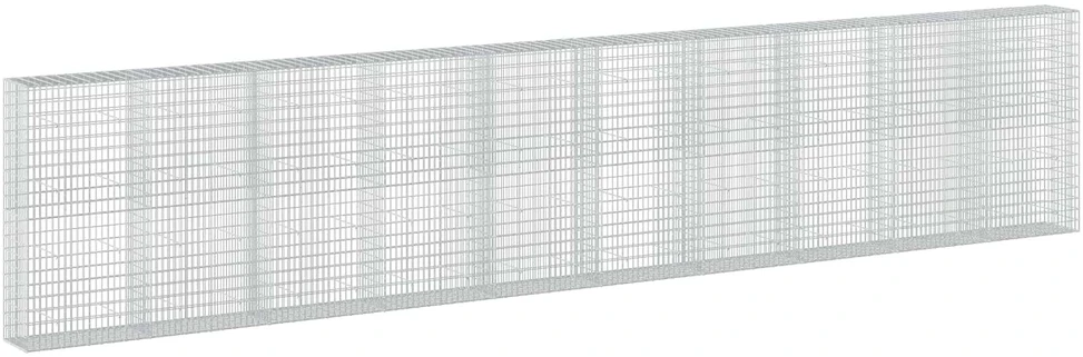 Gabionas su 3,5 mm viela ir 5x10 cm tinkleliu 1000x50x200 cm