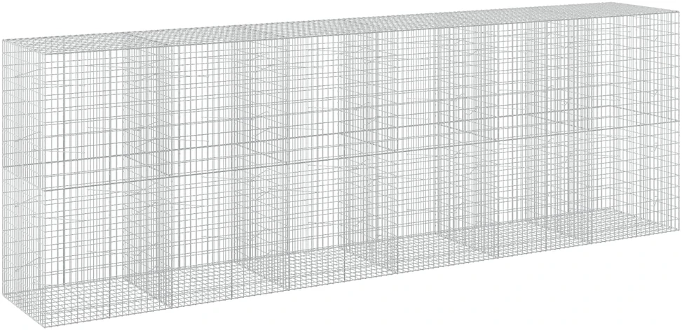 Gabionas su 3,5 mm viela ir 5x10 cm tinkleliu 600x100x200 cm
