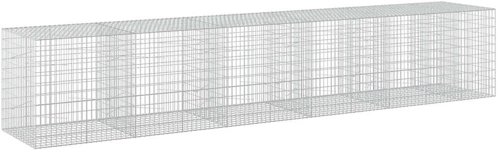 Gabionas su 3,5 mm viela ir 5x10 cm tinkleliu 550x100x100 cm