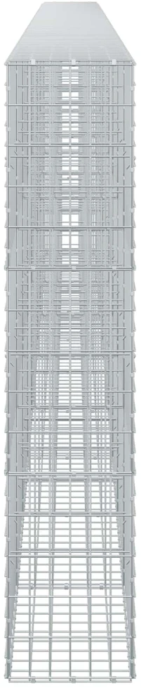 Gabionas su 3,5 mm viela ir 5x10 cm tinkleliu 900x30x150 cm