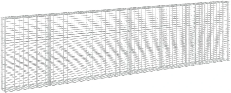 Gabionas su 3,5 mm viela ir 5x10 cm tinkleliu 600x30x150 cm