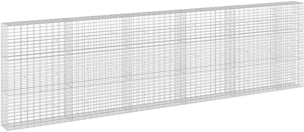 Gabionas su 3,5 mm viela ir 5x10 cm tinkleliu 550x30x150 cm