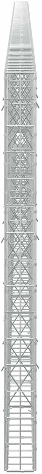Gabionas su 3,5 mm viela ir 5x10 cm tinkleliu 950x10x150 cm