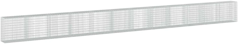 Gabionas su 3,5 mm viela ir 5x10 cm tinkleliu 1200x50x100 cm