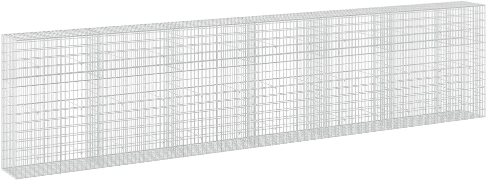 Gabionas su 3,5 mm viela ir 5x10 cm tinkleliu 650x50x150 cm
