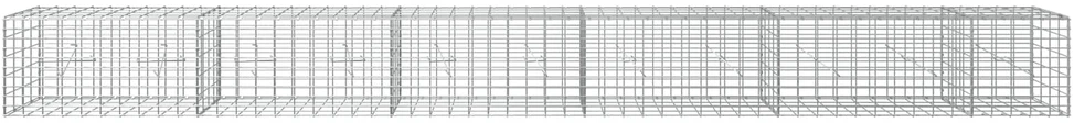 Gabionas su 3,5 mm viela ir 5x10 cm tinkleliu 550x20x50 cm