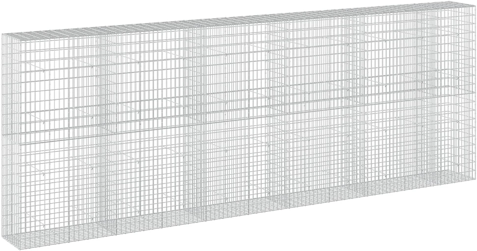 Gabionas su 3,5 mm viela ir 5x10 cm tinkleliu 550x50x200 cm