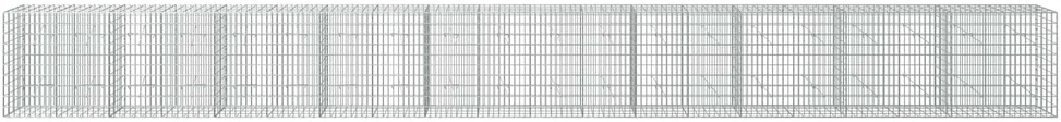 Gabionas su 3,5 mm viela ir 5x10 cm tinkleliu 1000x20x100 cm