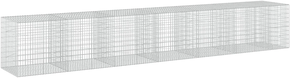 Gabionas su 3,5 mm viela ir 5x10 cm tinkleliu 650x100x100 cm