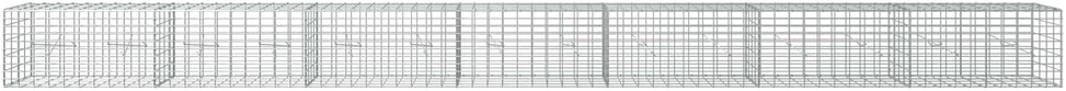 Gabionas su 3,5 mm viela ir 5x10 cm tinkleliu 700x20x50 cm
