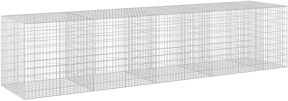 Gabionas su 3,5 mm viela ir 5x10 cm tinkleliu 450x100x100 cm