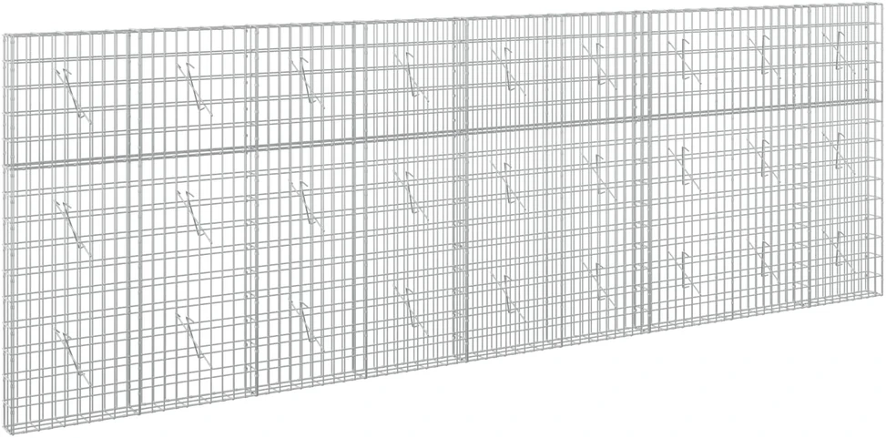 Gabionas su 3,5 mm viela ir 5x10 cm tinkleliu 450x10x150 cm