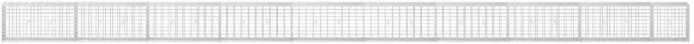 Gabionas su 3,5 mm viela ir 5x10 cm tinkleliu 950x30x50 cm