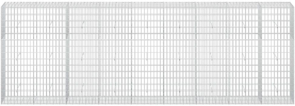 Gabionas su 3,5 mm viela ir 5x10 cm tinkleliu 450x50x150 cm