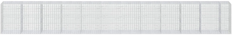 Gabionas su 3,5 mm viela ir 5x10 cm tinkleliu 1150x100x150 cm