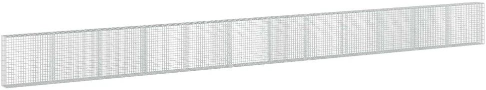 Gabionas su 3,5 mm viela ir 5x10 cm tinkleliu 1200x30x100 cm