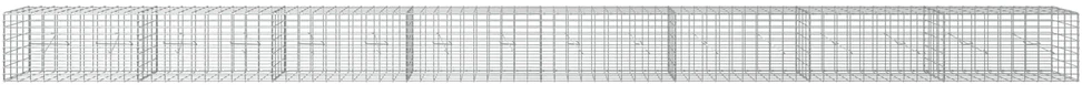 Gabionas su 3,5 mm viela ir 5x10 cm tinkleliu 800x20x50 cm