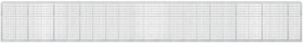 Gabionas su 3,5 mm viela ir 5x10 cm tinkleliu 1150x50x150 cm